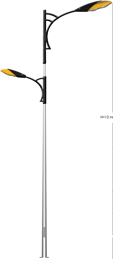 Sli-032 A - Png Images Road Light (478x1070), Png Download