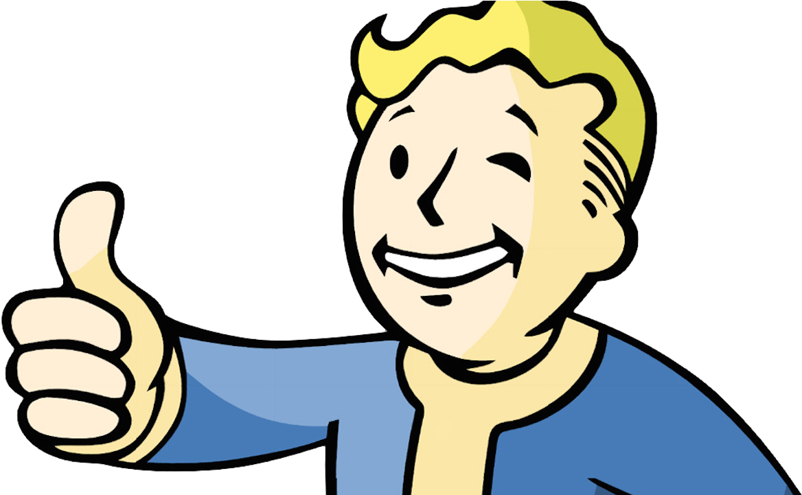 Jpg Library Stock Fallout Transparent Cartoon - Fallout Thumbs Up Gif (1280x720), Png Download