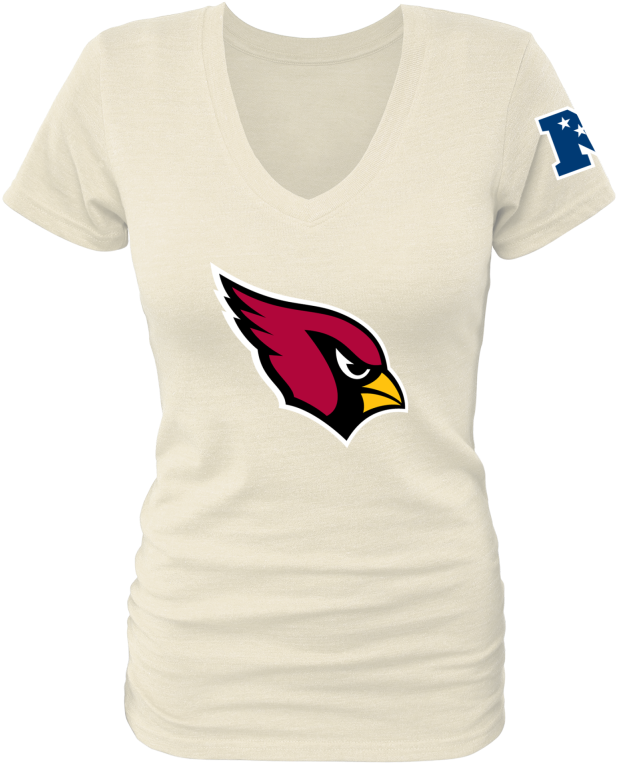 Women's Arizona Cardinals Design Your Own V Neck Tri - T Shirt V Neck Designs (800x800), Png Download