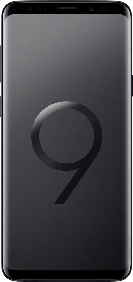Samsung Galaxy S9 Plus 256gb 6gb Ram Midnight Black - Samsung Galaxy S9 (400x400), Png Download