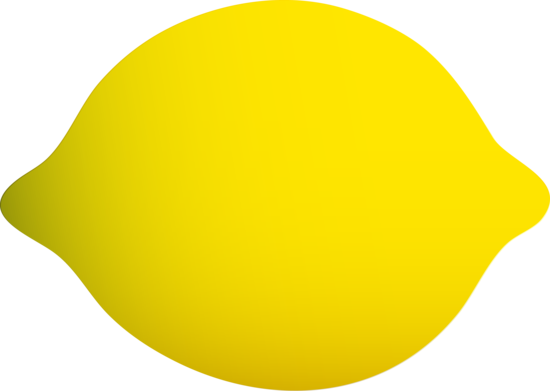Lemon Png Clipart - Lemon Face Clipart (550x391), Png Download