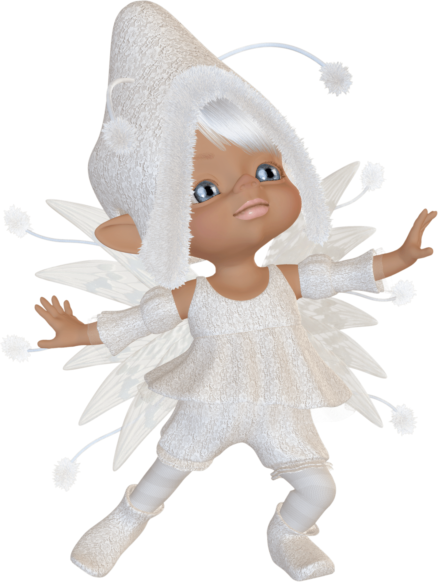 Snow Fairy Png (1429x1899), Png Download