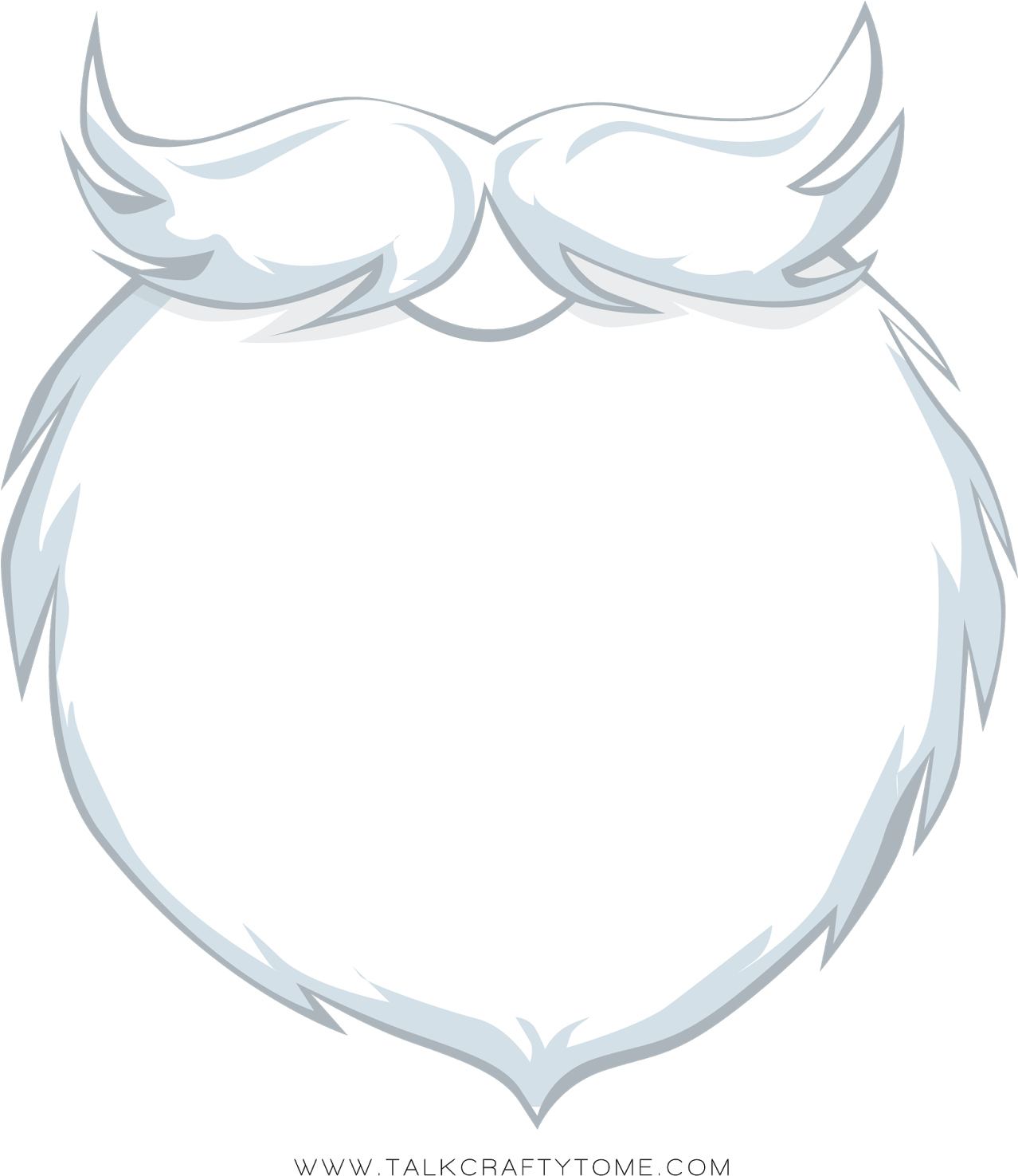 Transparent Santa Beard (1277x1600), Png Download