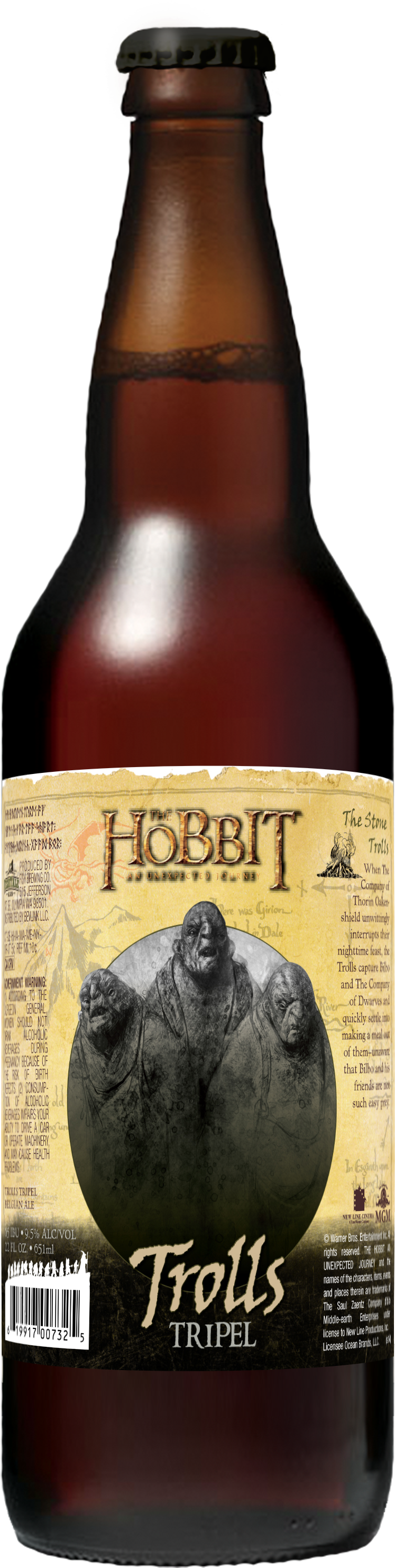 Fish Tale Ales - Stout (1400x3000), Png Download