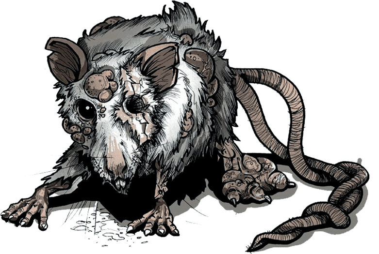 Https - //www - Prometheus-rpg - Com/files/2015/01/horror - Rat Art (781x525), Png Download