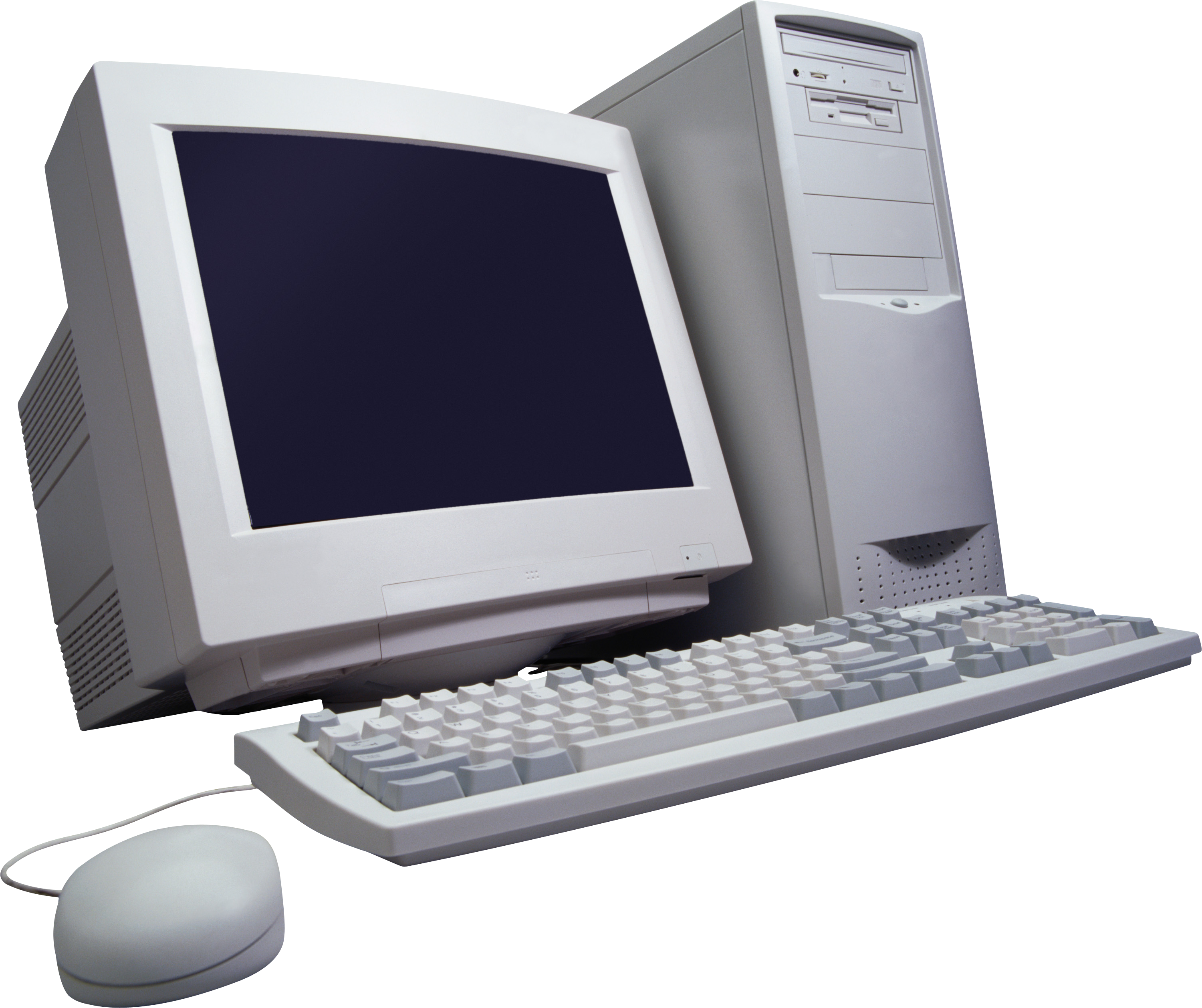 Computer Desktop Pc Png - Старый Пк Png (3000x2516), Png Download
