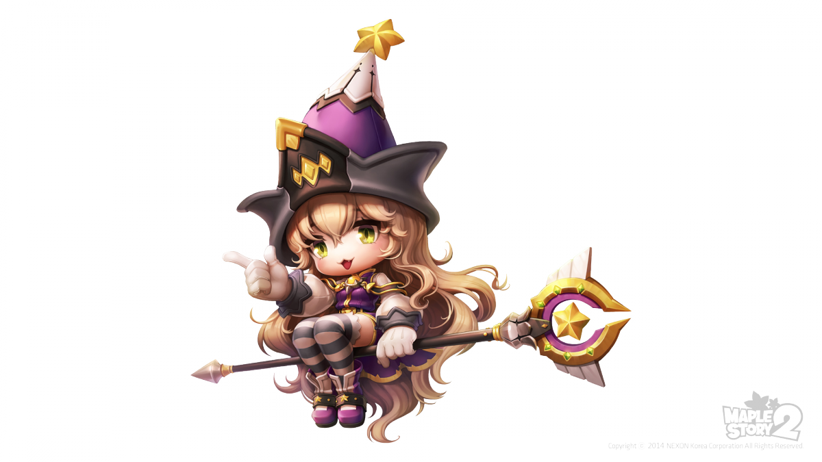 Maplestory 2 Wizard (1200x675), Png Download