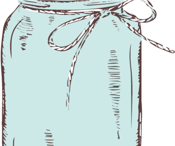 Mason Jar - Glass Bottle (750x500), Png Download