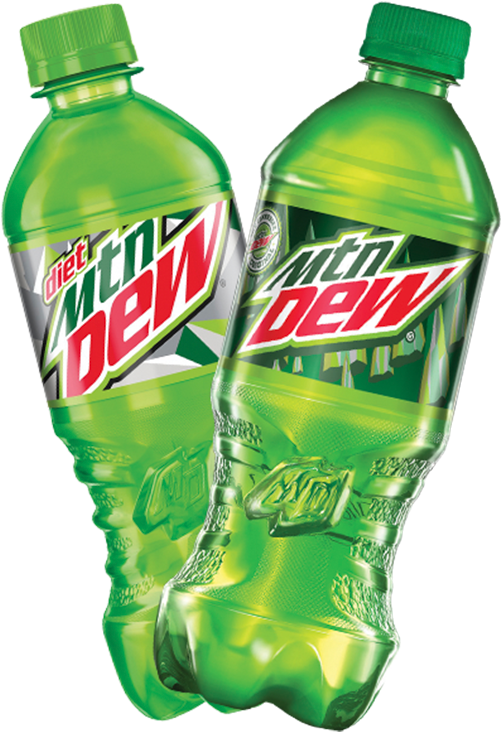 Mtn Dew 20oz - Diet Mountain Dew - 36 Pack, 12 Fl Oz Cans (600x800), Png Download