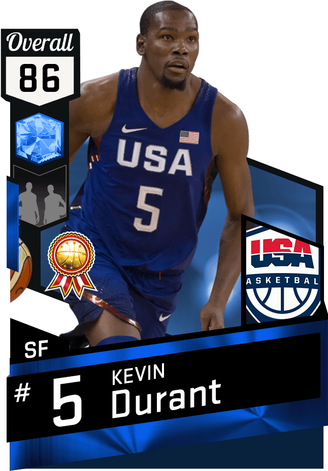 Kevin Durant - Usa Basketball Wincraft Keychain Multi (651x941), Png Download