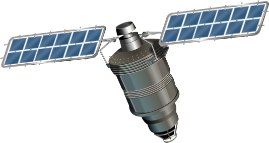 Satellite Free Png Image - Artificial Satellite Png (534x285), Png Download