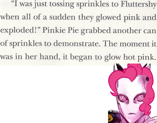 [ Img] - Pinkie Pie Killer Queen (545x426), Png Download