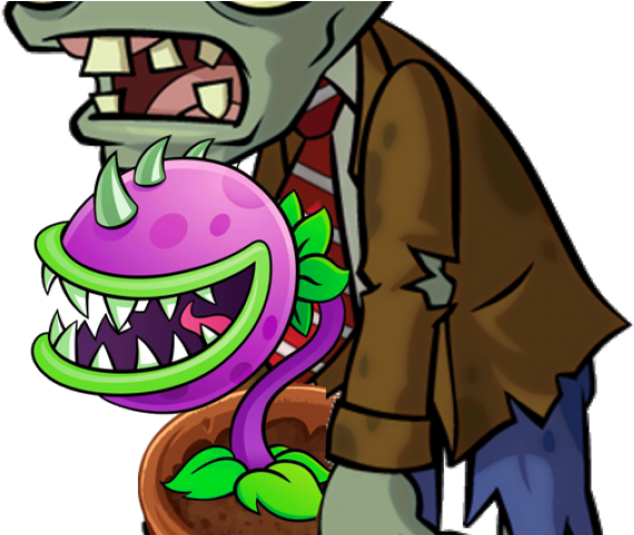 Plants Clipart Zombie - Walls 360 Peel & Stick Wall Decals: Plants Vs. (640x480), Png Download