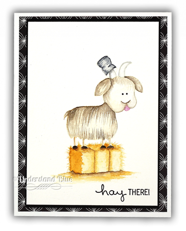 Hay There By Understandblue - Goat-antelope (645x800), Png Download