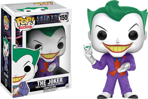 The Animated Series Funko Pop The Joker - Joker Pop (480x320), Png Download