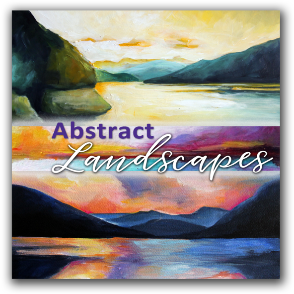 Abstract Landscapes Supplies - Abstract Art (600x600), Png Download