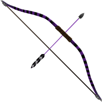 Darkage Ninja Bow - Bow With Arrow Transparent Background (420x420), Png Download