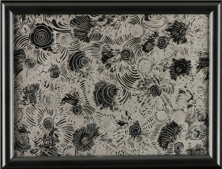 Cosmic Dust Oil On Stainless Steel 5" X 6" (1000x560), Png Download