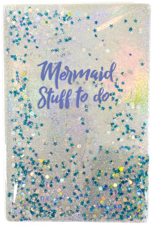 Picture Of Mermaid Floating Glitter Journal - Skinnydip Liquid Glitter Journal (415x415), Png Download