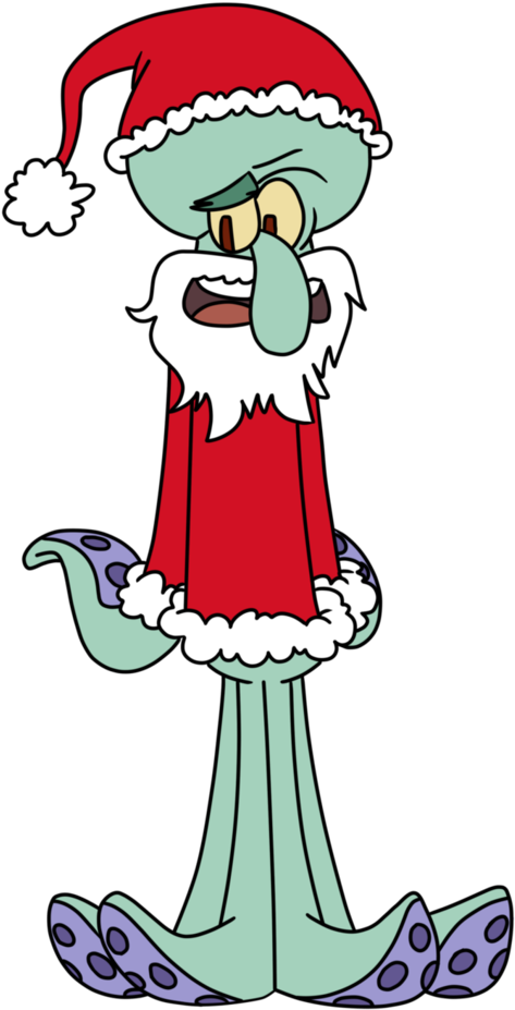 Santa Daily By Blues Lesharpe On Deviantart - Santa Claus (724x1102), Png Download