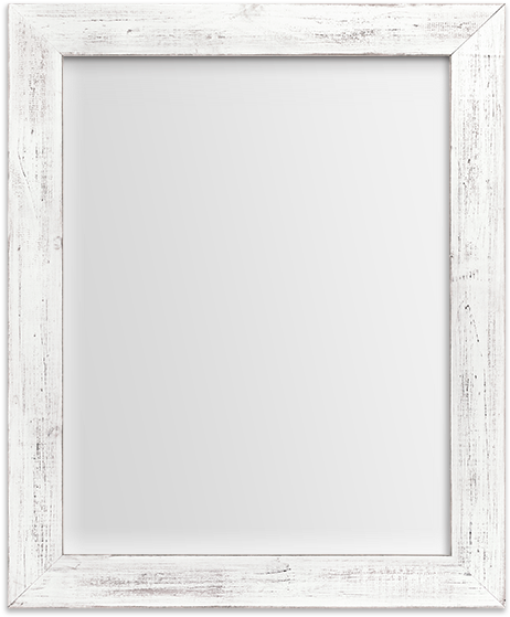 White Wood Frame Png - Slope (473x570), Png Download