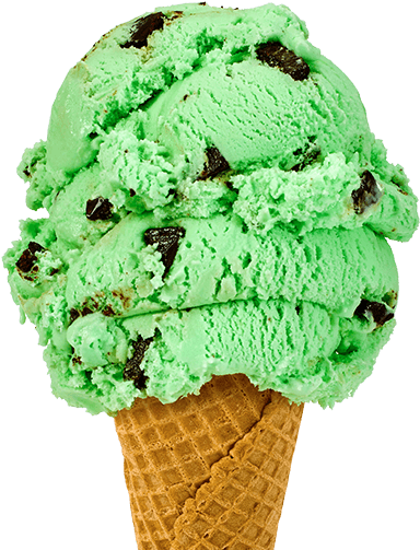 Svg Black And White Collection Of Ice Cream High Meijer - Ice Cream Cone Mint (390x530), Png Download