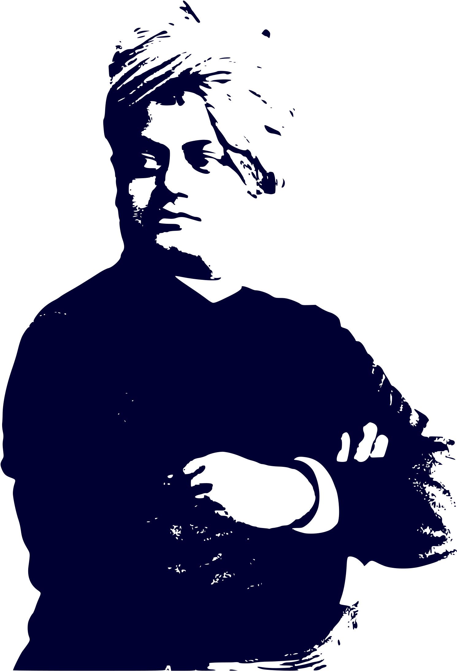 Swami Vivekananda By Netalloy - Swami Vivekananda Clipart (1697x2400), Png Download