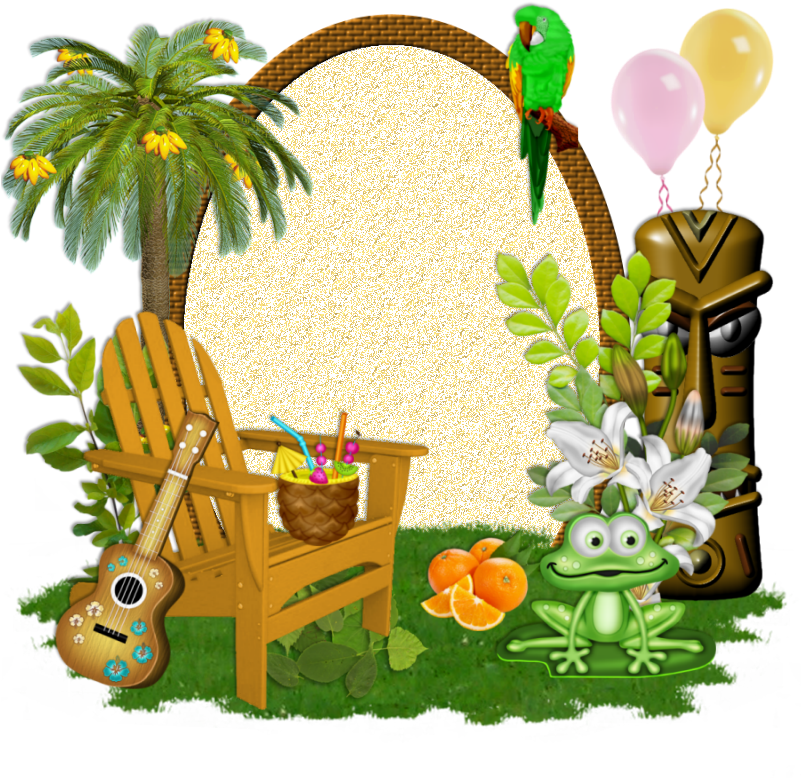 Cluster Tiki Party - Party (800x800), Png Download