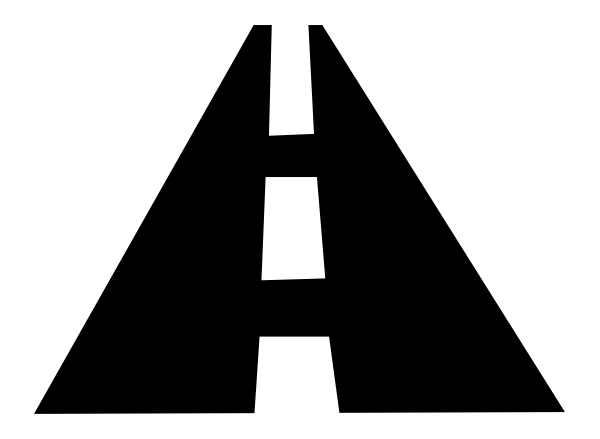 Jpg Black And White Stock Clip Art At Clker Com Vector - Street Clip Art (600x439), Png Download