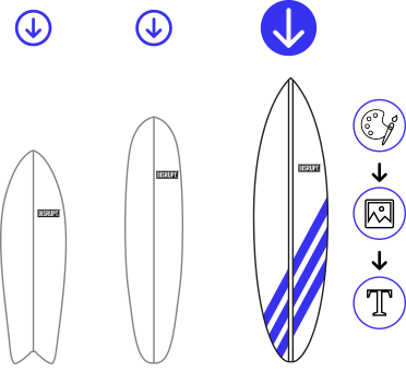 You Shred It - Surfing (372x341), Png Download