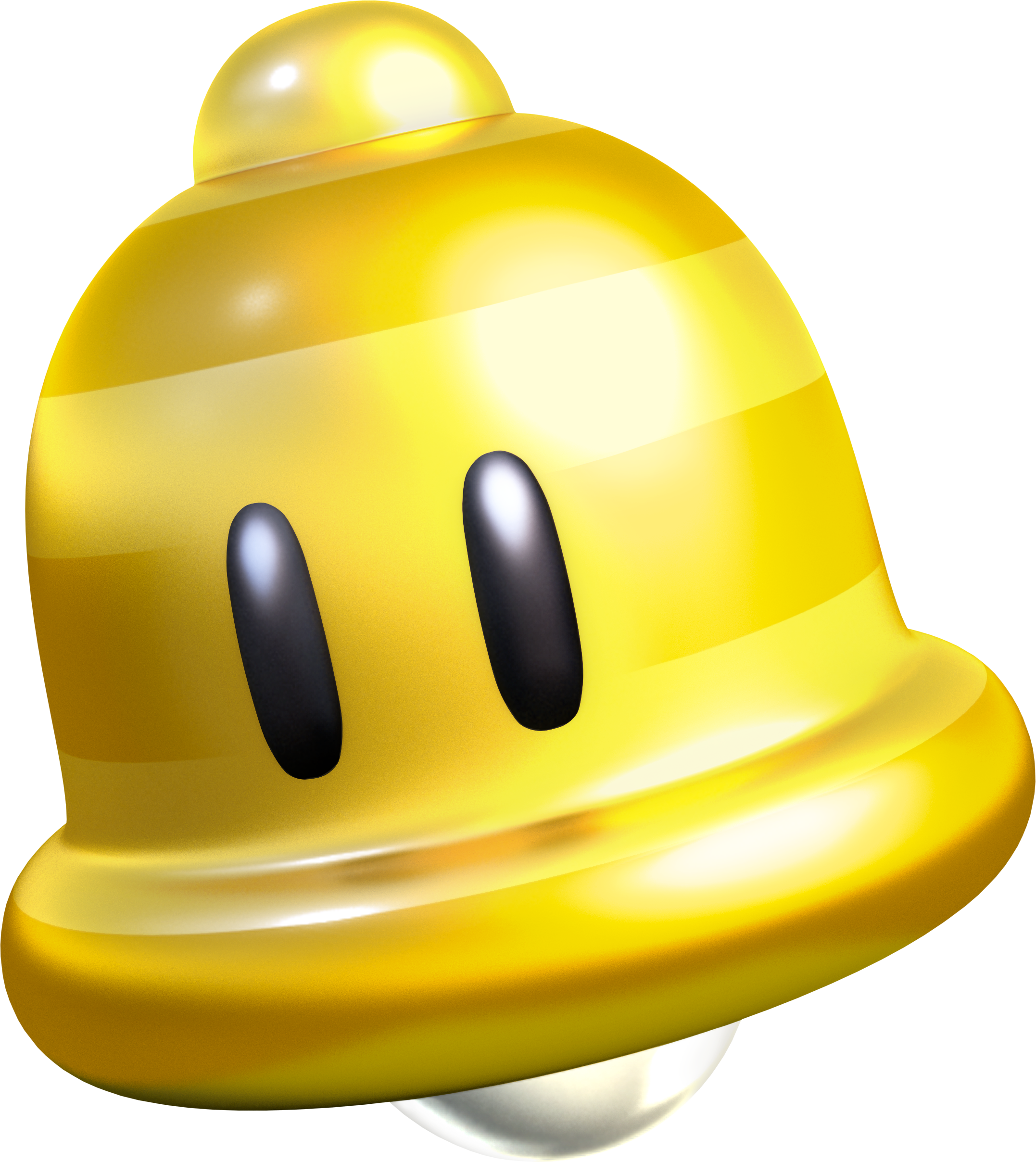 Super Bell - Mario Super Bell (2154x2416), Png Download