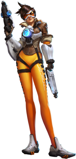 Tracer - Heroes Of The Storm Tracer Png (1024x640), Png Download