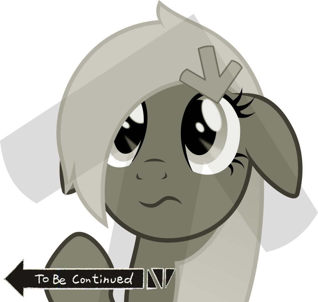 You Can Click Above To Reveal The Image Just This Once, - Mlp Downvote Pony (1077x1024), Png Download