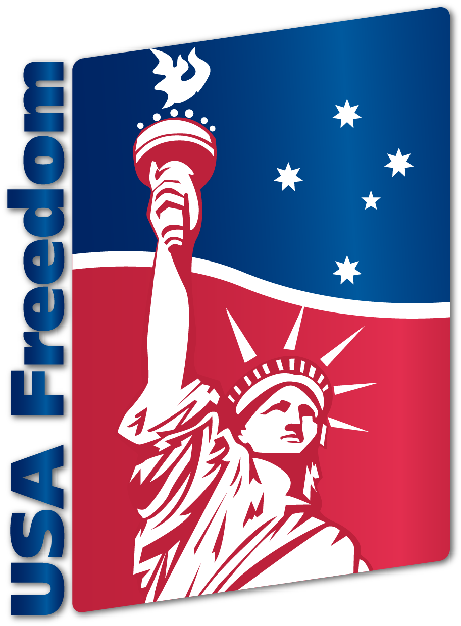 Usa Freedom Logo - Logo (929x1259), Png Download