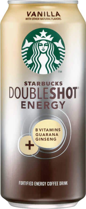 Starbucks Doubleshot Energy Vanilla - Starbucks New Logo 2011 (380x900), Png Download