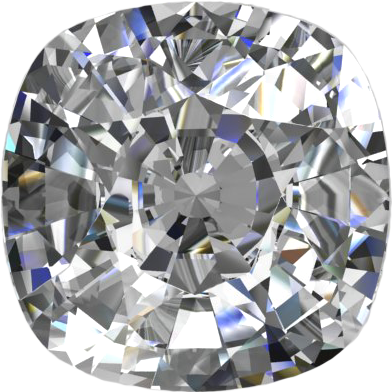 Cushion - Cushion Diamond Png (392x392), Png Download
