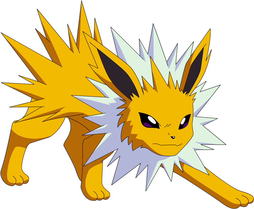 Jolteon Nidoqueen - Evoluciones De Eevee (800x800), Png Download