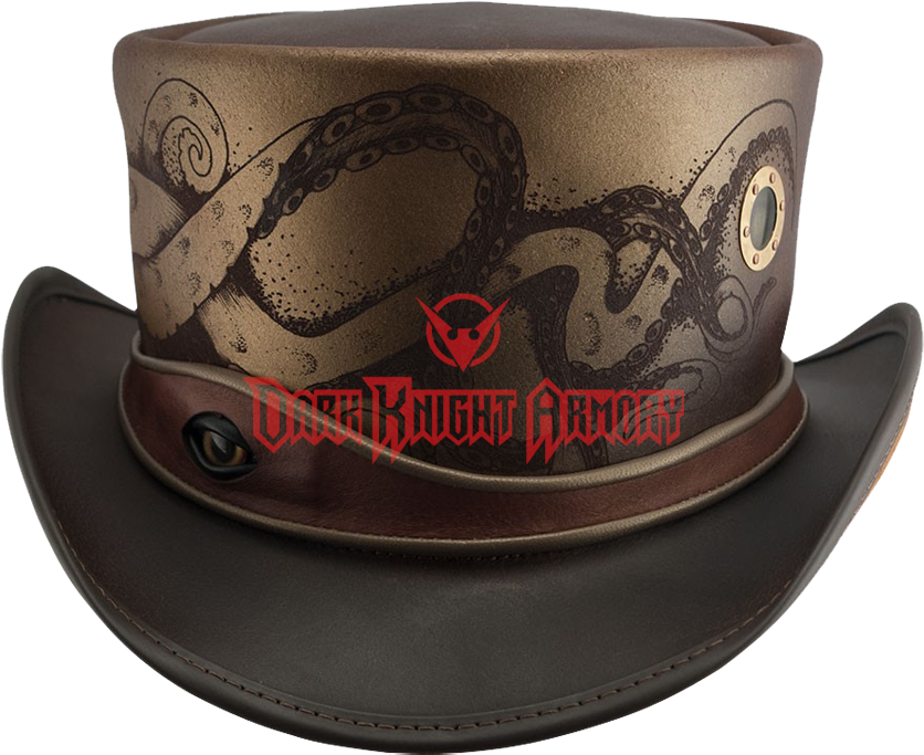 Kraken Steampunk Top Hat (850x850), Png Download