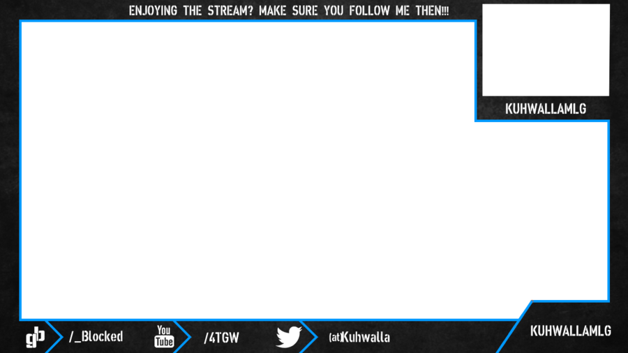 Webcam Overlay Twitch - Twitch Overlay With Webcam (900x506), Png Download