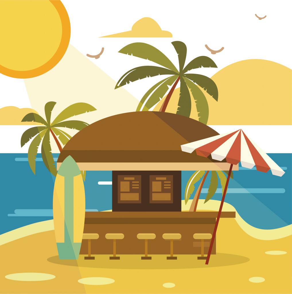 Resort High Quality Png - Resort Clipart Png (1018x1024), Png Download