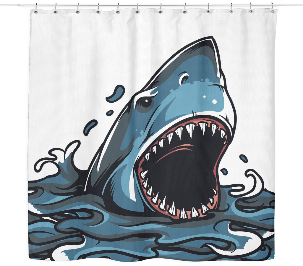 #nktees Hashtag On Twitter - Unique Ocean Life Great White Shark Art T-shirt & (1024x1024), Png Download
