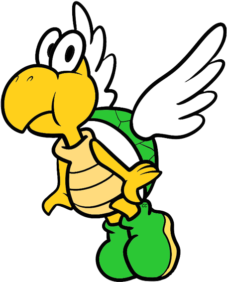 K'nex Mario Kart - Koopa Troopa Clipart (464x573), Png Download