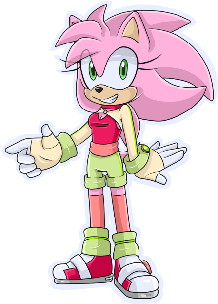 Aurora The Hedgehog - Shadow The Hedgehog Cute (462x631), Png Download