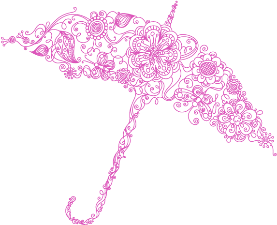 28 Collection Of Bridal Shower Clipart Png - Shower Umbrella Clip Art (600x550), Png Download