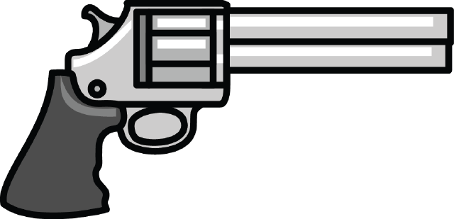 Png Free Download Gun Free On Dumielauxepices Net - Clip Art Of Gun (640x309), Png Download