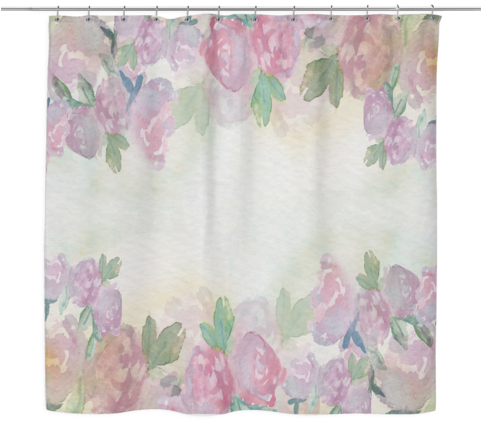 Unique Oxford Cloth Polyester Shower Curtain With Big - Window Covering (480x480), Png Download