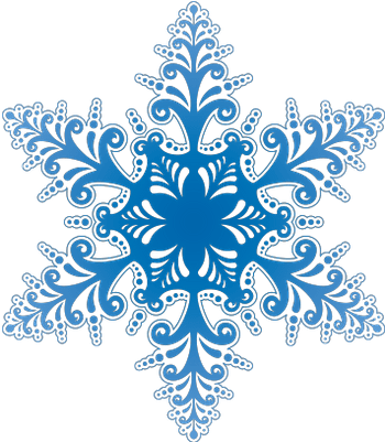 Snowflake Ornate - Free Clipart Snowflakes (400x400), Png Download