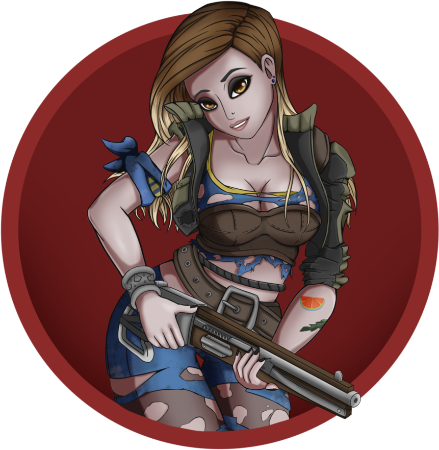 Fallout Char By Yutaniart - Drawing (894x894), Png Download