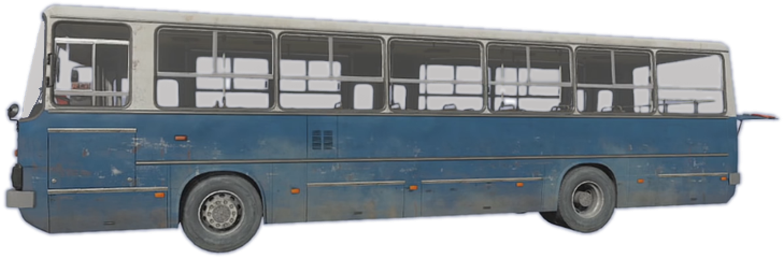 Ikarus Bus Png (800x431), Png Download