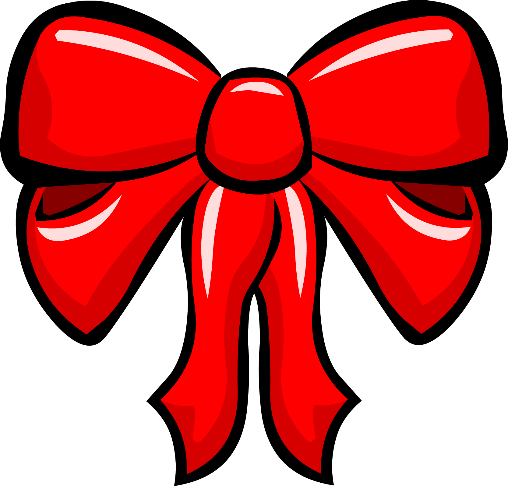 Christmas Ribbon - Png - Christmas Day (1668x1596), Png Download